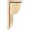 Ekena Millwork Crestline Rough Sawn Corbel w/Backplate, Douglas Fir, 6"W x 8"D x 16"H COR06X08X16CRE01RDF - alternate 4